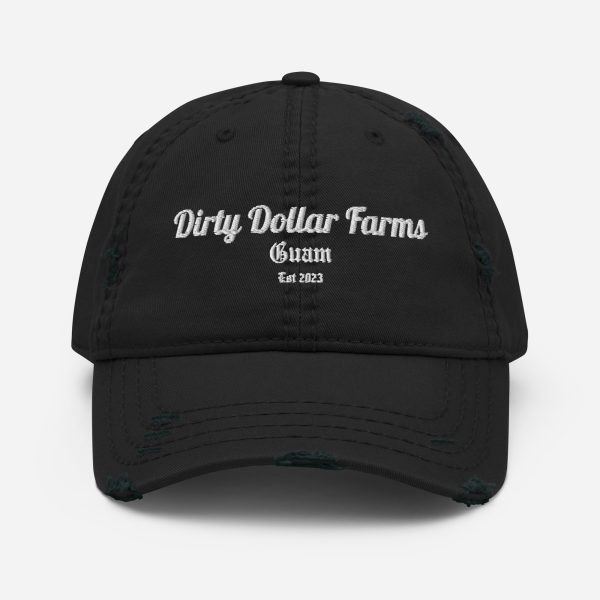 Dirty Dollar Distressed Dad Hat - Image 4