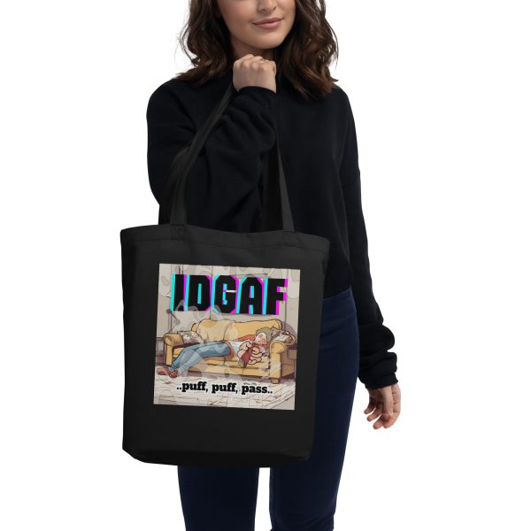 Dirty Dollar IDGAF Eco Tote Bag - Image 4