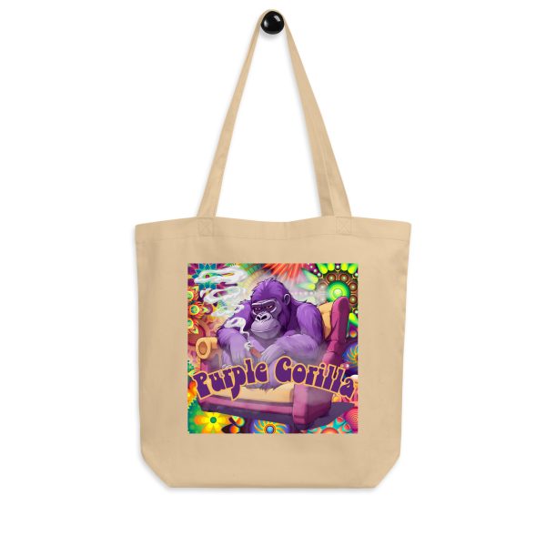 Purple Gorilla Eco Tote Bag - Image 4