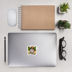 Dirty Dollar Darling Daisy Bubble-free stickers