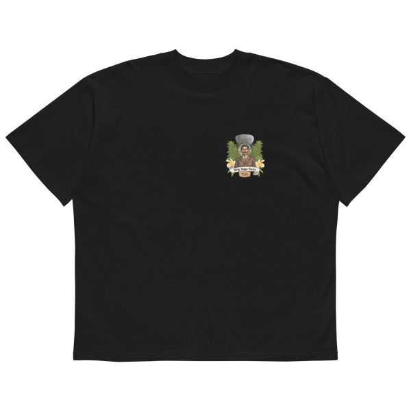 Dirty Dollar Unisex organic oversized high neck t-shirt - Image 6