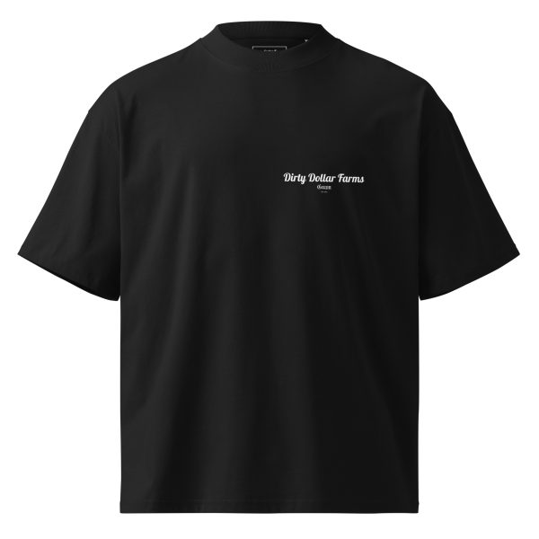 Dirty Dollar SL Unisex organic oversized high neck t-shirt - Image 5