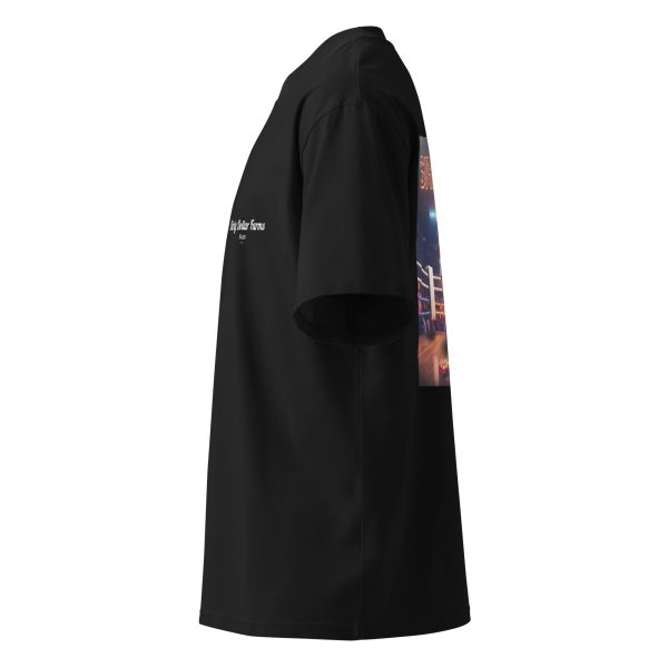 Dirty Dollar SL Unisex organic oversized high neck t-shirt - Image 8