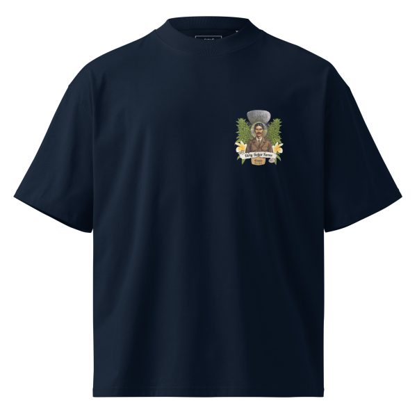 Dirty Dollar Unisex organic oversized high neck t-shirt - Image 4