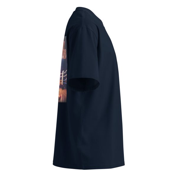 Dirty Dollar SL Unisex organic oversized high neck t-shirt - Image 3