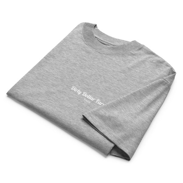 Dirty Dollar SL Unisex organic oversized high neck t-shirt - Image 5