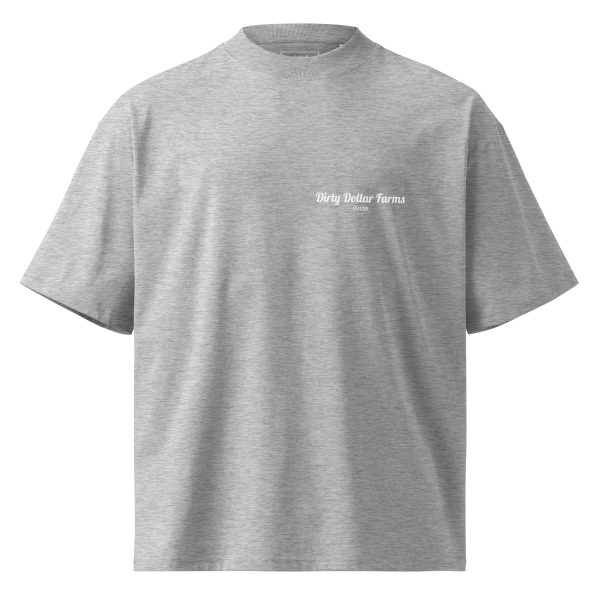 Dirty Dollar SL Unisex organic oversized high neck t-shirt - Image 9