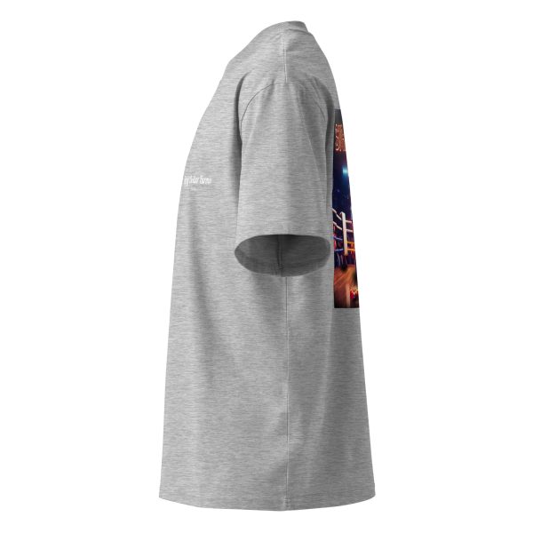 Dirty Dollar SL Unisex organic oversized high neck t-shirt - Image 12