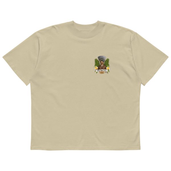 Dirty Dollar Unisex organic oversized high neck t-shirt - Image 10