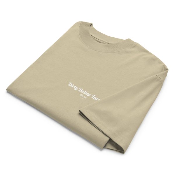 Dirty Dollar SL Unisex organic oversized high neck t-shirt - Image 6