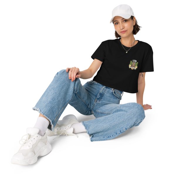 Dirty Dollar Strawberry Sunset Women’s crop top